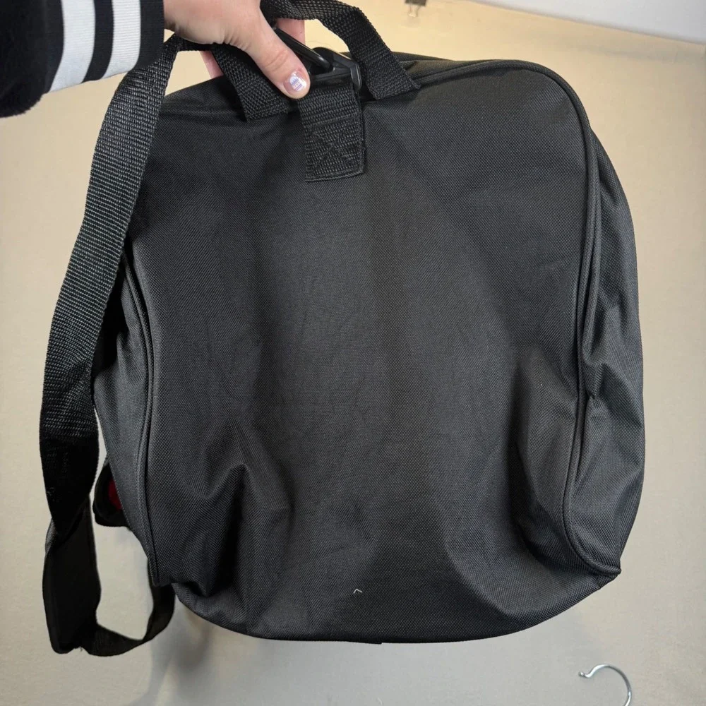 Disney Parks Mickey Mouse 1971 Walt Disney World Duffle Bag Black Travel Gym NWT